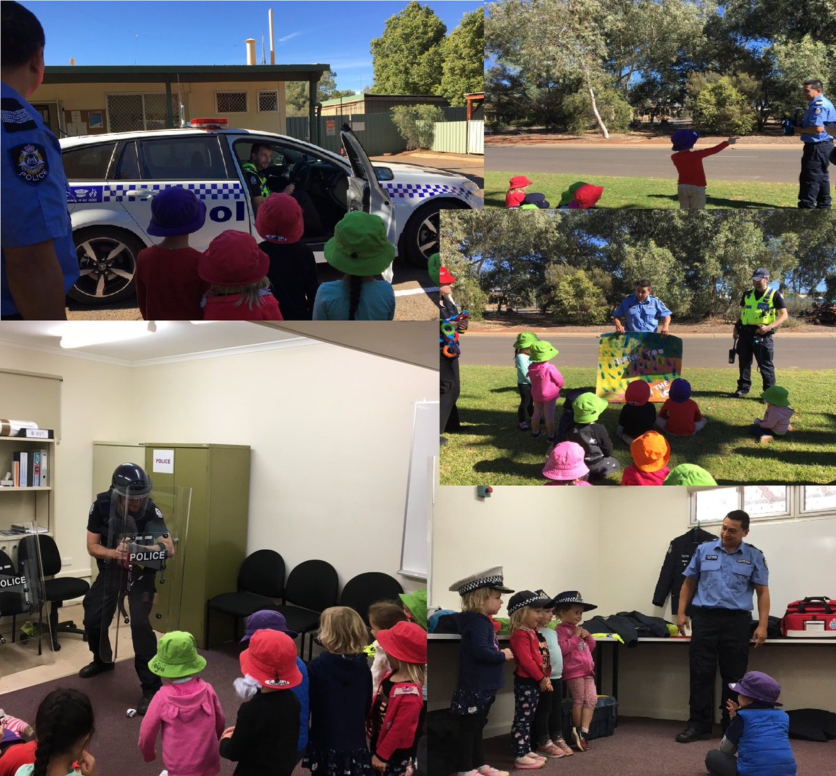 A big thanks to Leinster Community Day Care Centre for stopping by. We're hoping some up and coming police officers have been inspired today. #stepforward <a href="/LeinsterPol/">Leinster Police</a> #fb pd15330