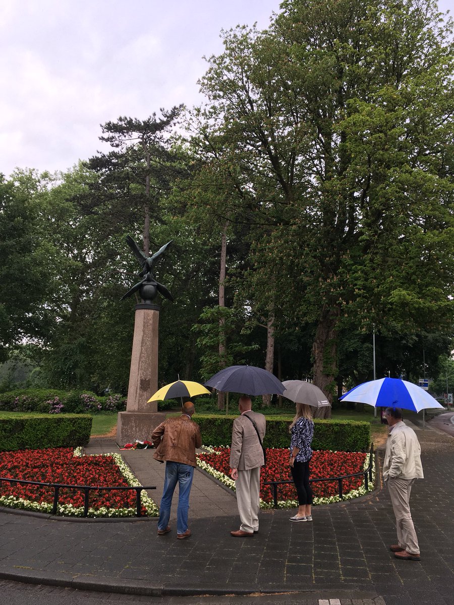 BrabantTrade's tweet photo. Into the footsteps of our liberators 44/45. Great sitevisit today with tradepartner @ITOTOURS to #MaczekMemorial in Breda and #WingsofLiberation in Best. #75yearsofLiberation in 2019 and 2020 @Crossroads4045 @liberationroute @BrabantRemember @EuropeRemembers https://t.co/d45SqHsvsd