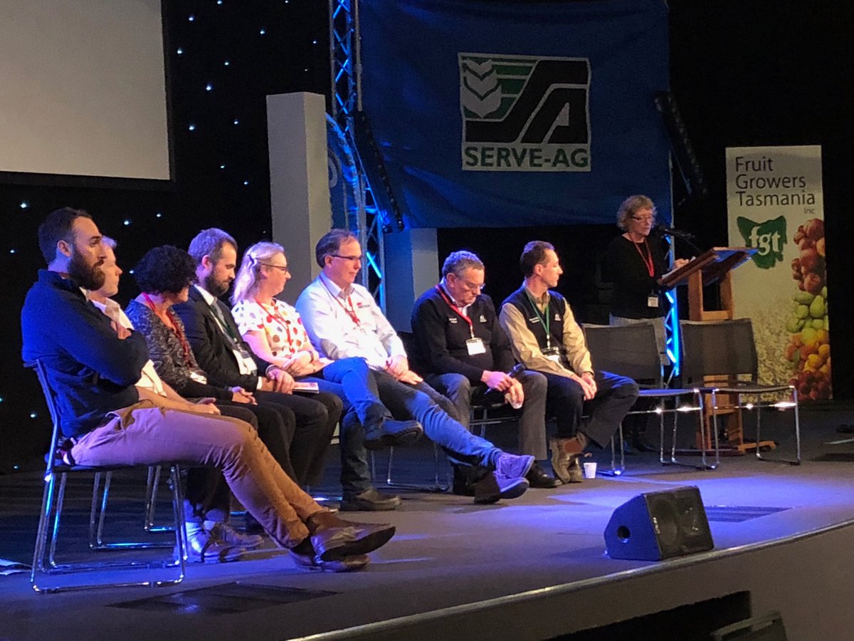 Panel discussion with range of representatives on biosecurity challenges. #FGT2018