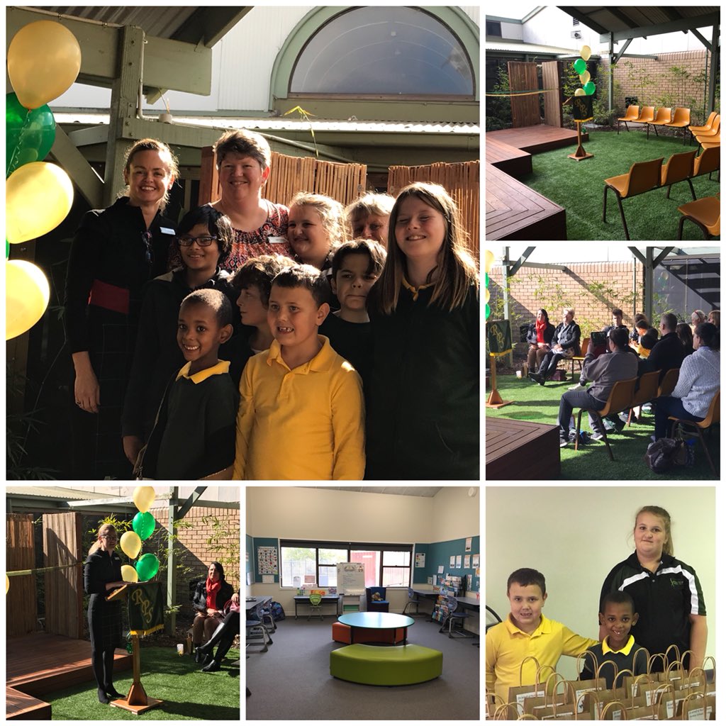 Celebrating Public Education week with staff, students, NSET, Infrastructure Capital Works and the community by hosting our grand opening of our new LSU and sensory garden! #inclusion #investinginthefuture  <a href="/edukate_S/">Kate Smith</a> @DGACTEducation <a href="/ACTEducation/">ACT Public Schools</a> <a href="/AnnaWilson1973/">Anna Wilson</a>
