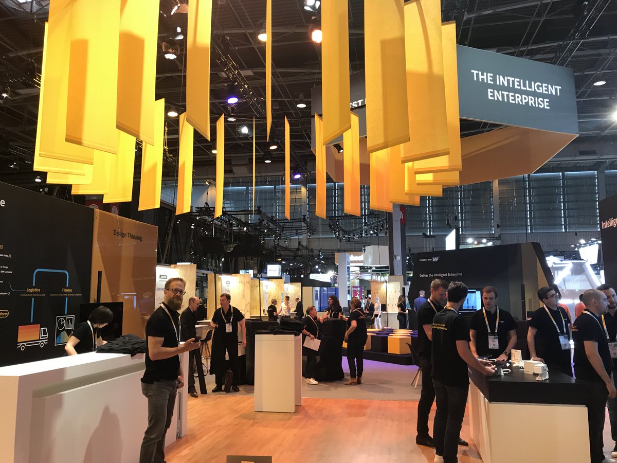 rvcossi's tweet photo. The @SAPFrance lab at #VivaTech is quickly warming up https://t.co/r44RjXeosc