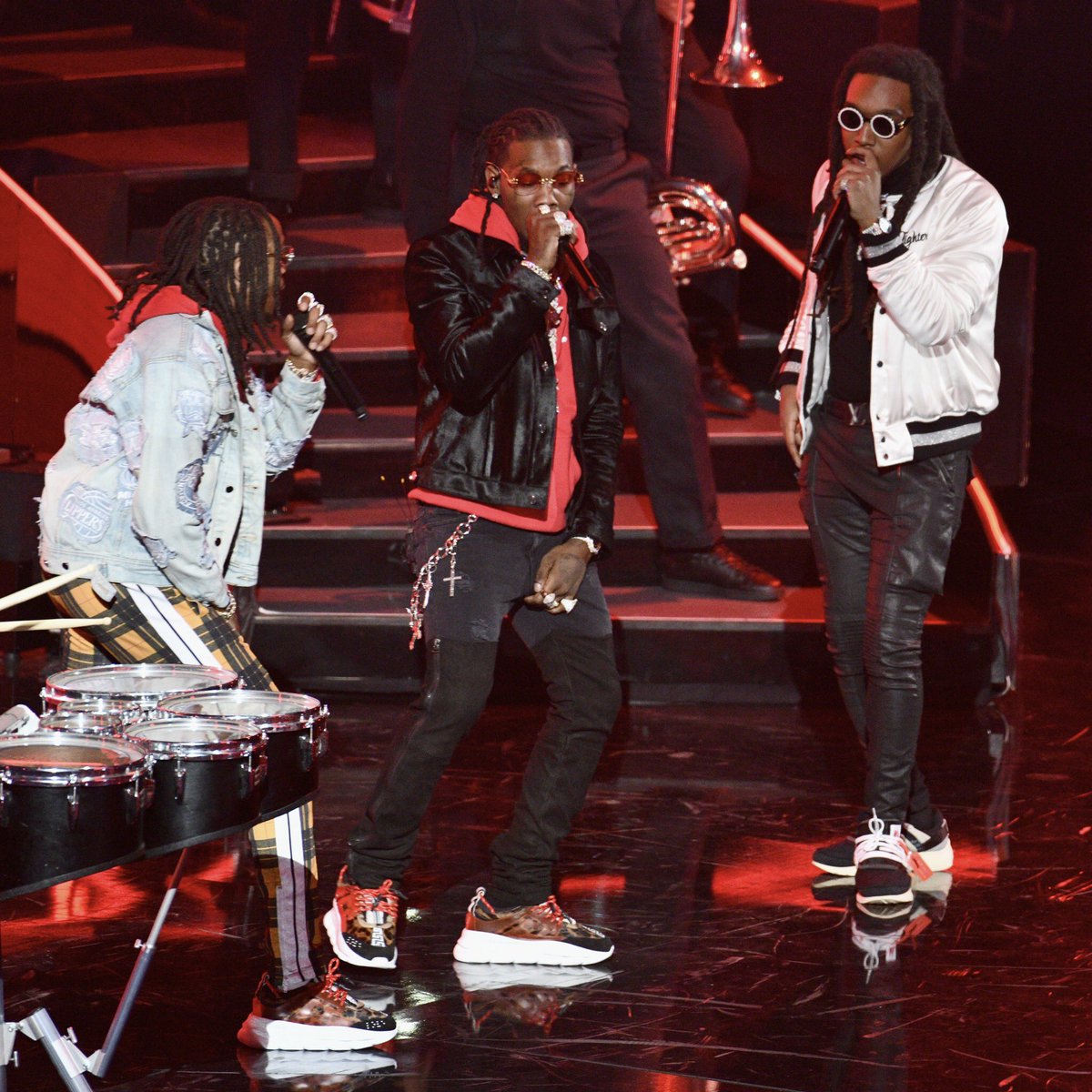 Migos versace shoes on sale