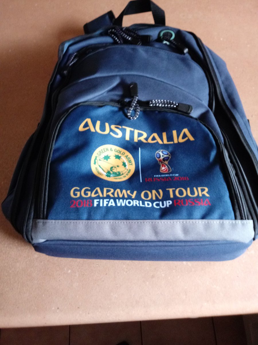 GGA tour pack sorted for Russia 🇷🇺😎......now just have to receive match tickets 😒 #GGArmyOnTour #GoSocceroos