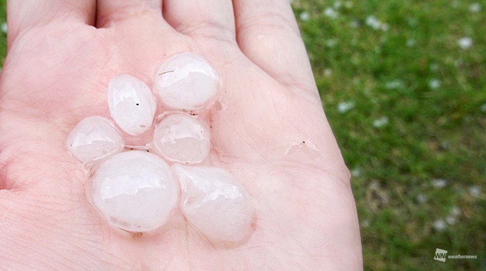 18年5月25日 八王子 ひょう 雹
