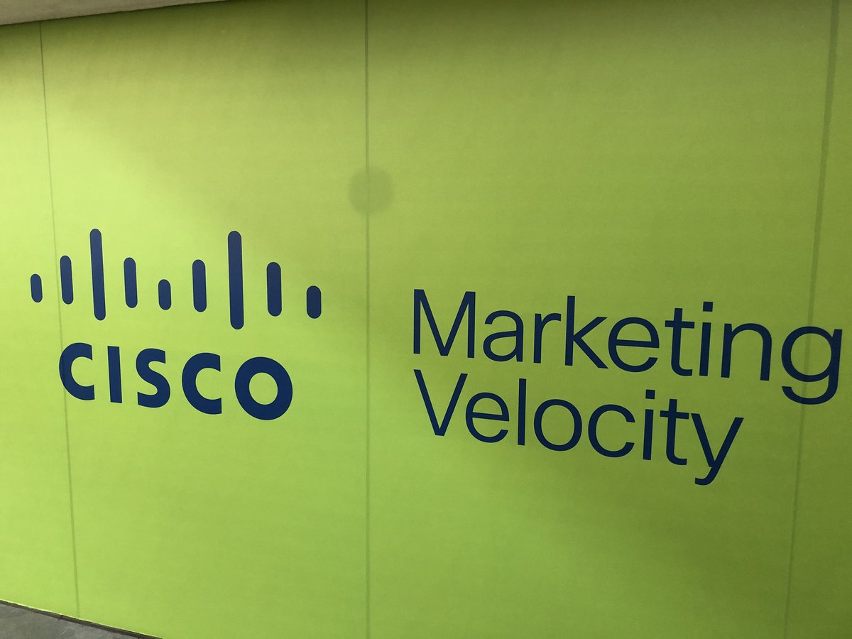 slblain's tweet photo. Last Day at #MktgVelocity @CiscoPartners After we go Back to Work for apply Best Practices https://t.co/WaFN7XTBfx