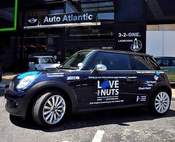 LoveYourNuts's tweet photo. How is this for brand & nuts awareness @MINICapeTown ?
I phoned a medical company to make an appointment. After a moment of silence when I gave the guy my email talkballs@love-your-nuts.com he said: Are you the guy in that Mini CooperS? #loveyournuts at work! #autoatlantic #Mini https://t.co/KBUdRjr6Nn
