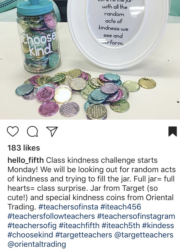 Love this idea! Instilling kindness into the future leaders of the world. #choosekind #acuedu_p