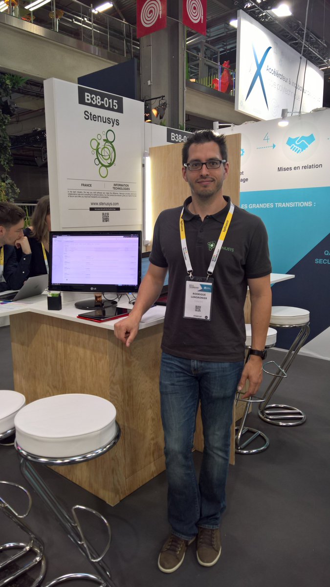 StevenBaldet's tweet photo. On est prêt !! @stenusys #VivaTech #VivaTech2018 https://t.co/R1G5k7bBH8