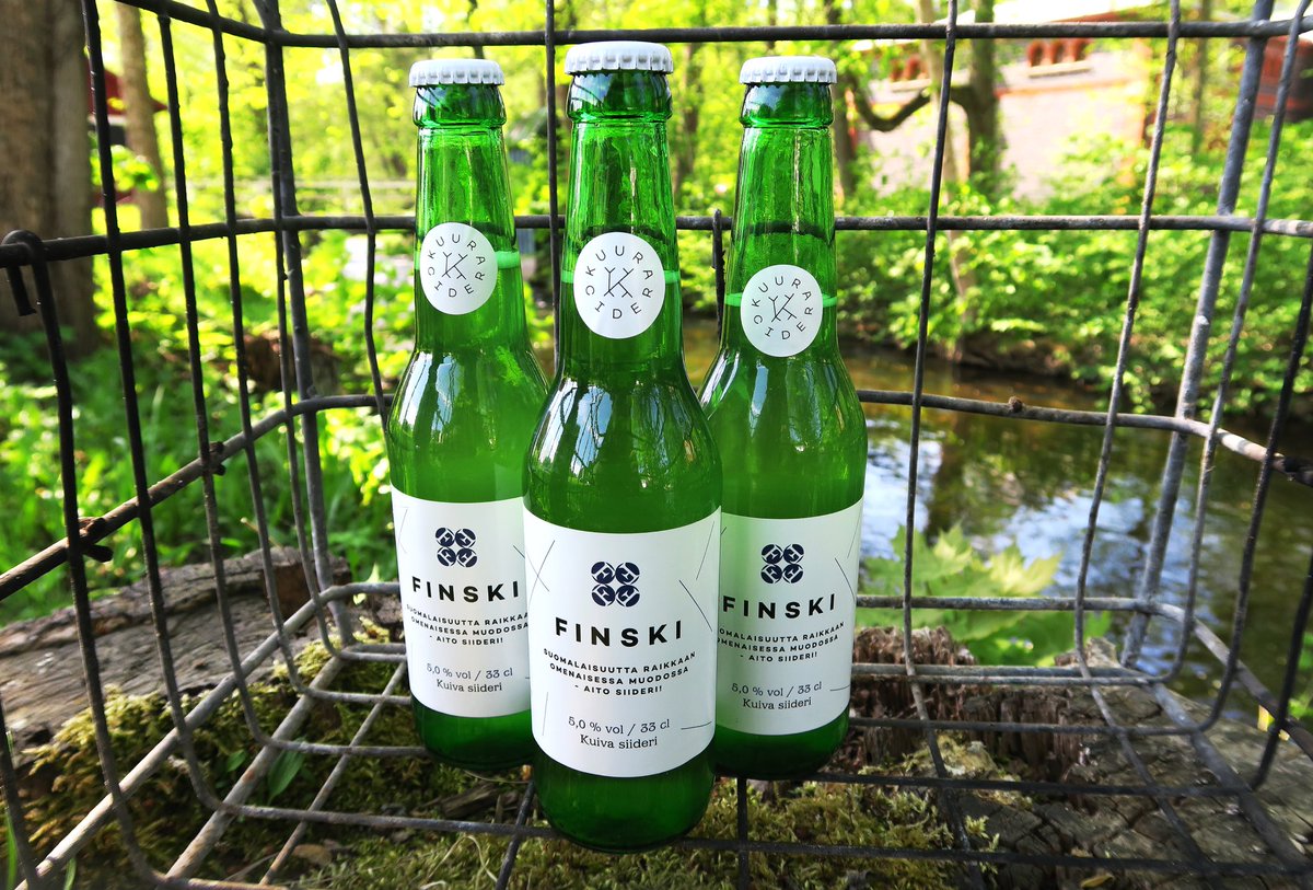 kuuracider's tweet photo. 《北欧フェア2018》#阪急うめだ本店
◎5月30日(水)~6月5日(火)
◎フィンランドのクラフトシードル🥂『クーラ・サイダー』もチェック！
#北欧 #北欧フェア #阪急 #阪急百貨店 #阪急うめだギャラリー #フィンランド #シードル #クラフトシードル #リンゴ酒 #海外フェア @FinEmbTokyo @Kansai_Suomi https://t.co/xfKpEsJVBs