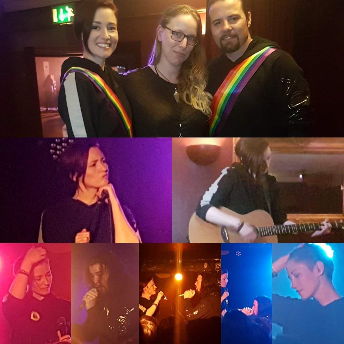 ManyaBerk's tweet photo. Best. Birthday. Ever. 
Thank you @eastofeli &amp; @reginaYhicks for making this happen.

@chy_leigh &amp; Nathan thank you for making today "super"special.
Have fun in Liverpool!

#eoeXtourEurope #eoeXtour #WestLeigh #RealLifeOTP https://t.co/ubJwj8dIpp