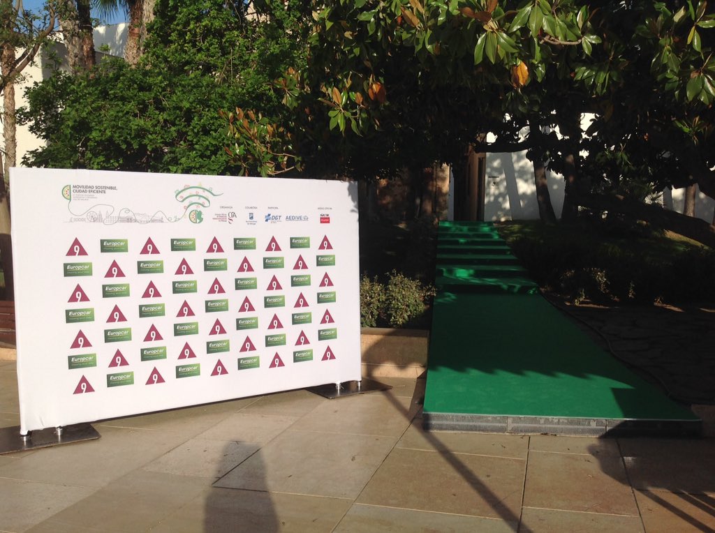 ¡Buenos días! Ultimamos detalles en la #EnergyZone con el Anfiteatro Romano como testigo en un paraje espectacular ¡En breve comenzamos! #MovilidadSostenibleMLG