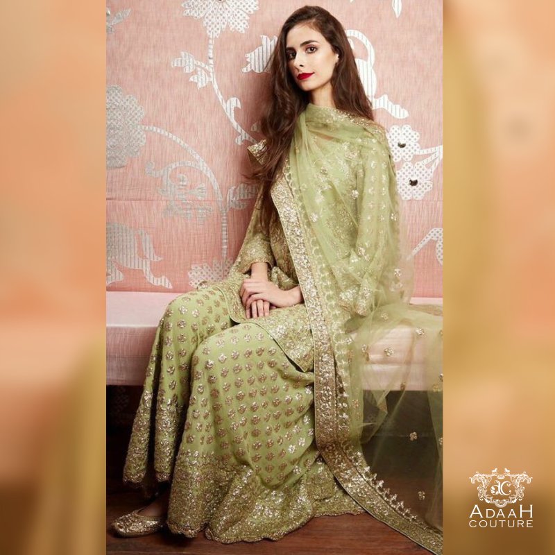 adaahonline's tweet photo. Be irreplaceable with this beautiful and classy dress and steal the limelight!! Get the most exclusive Mehraab collection at Adaah Couture today. 

#AdaahCouture #Mehraab #DesignerDress #Wedding #WomenWear #Fashion #Jalandhar https://t.co/UHmGT0iXf6