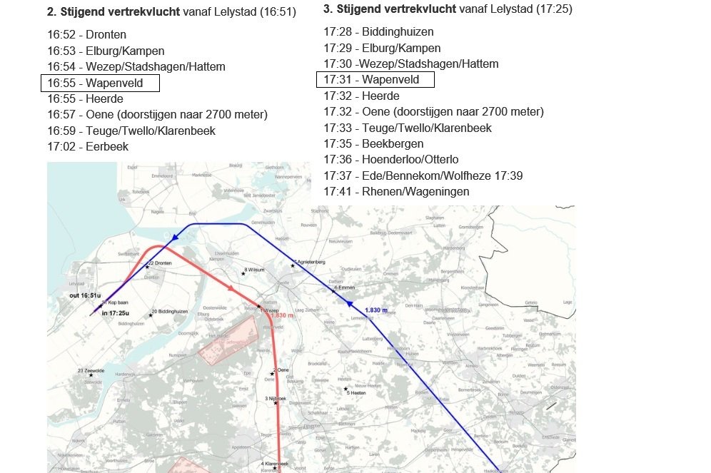 Komt de belevingsvlucht van vliegveld #Lelystad over uw huis ? gld.nl/J0eP