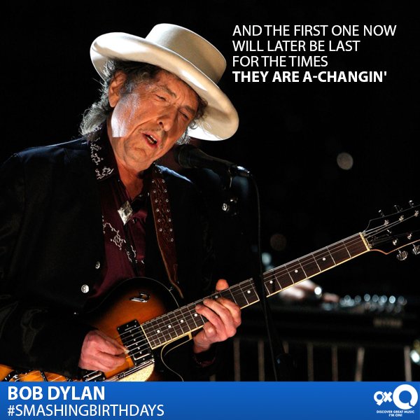 \Forever Young\ Veteran musician Bob Dylan celebrates his today!
Happy Birthday! 