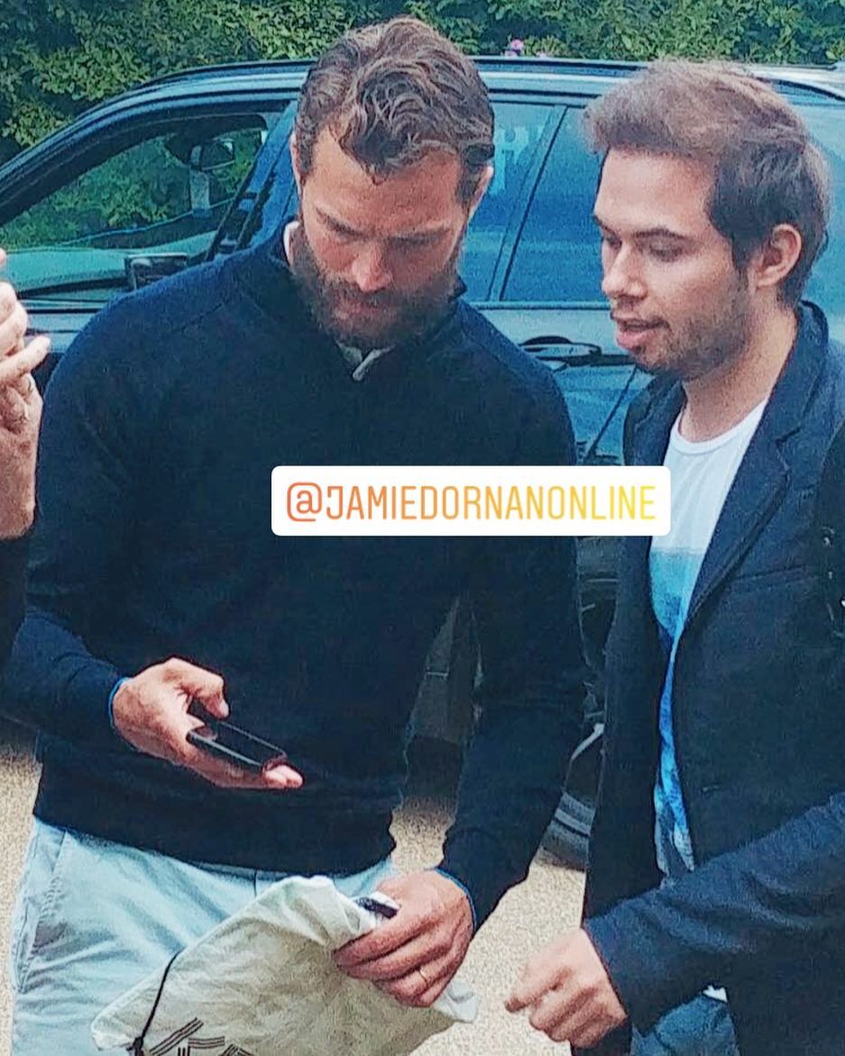 RoratoSilvia's tweet photo. #JamieDornan on my phone 😂
Thanks @dornansscotsfan for the pic" @BMWPGA #BMWPGA #VeryLoving #Fantastic via #JDO #JamieDornanOnline https://t.co/YowRxWnbbx