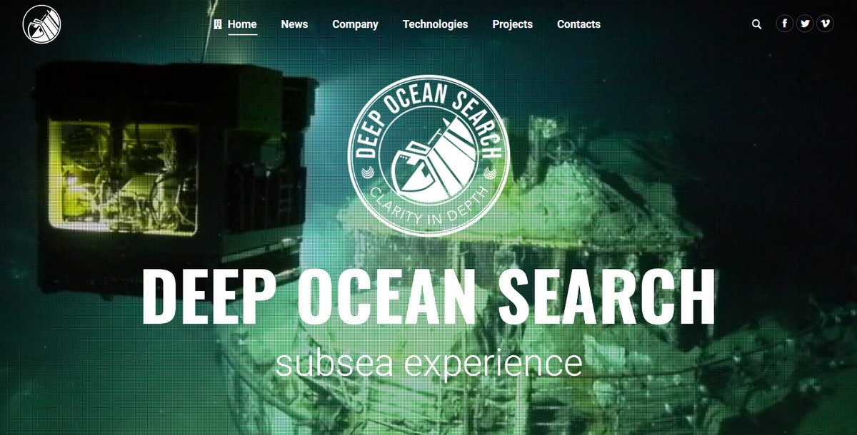 DeepOceanSearch's tweet photo. We - finally- updated our website!!
https://t.co/bqNpOv0ie4
Enjoy 😀 https://t.co/SqtpcVVbWj