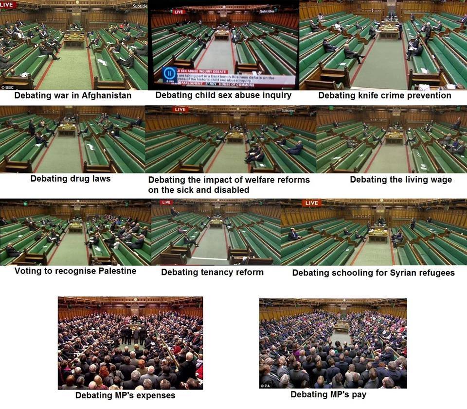 Is it time that all MP's were banned from having any secondary employment other than working for foodbanks?