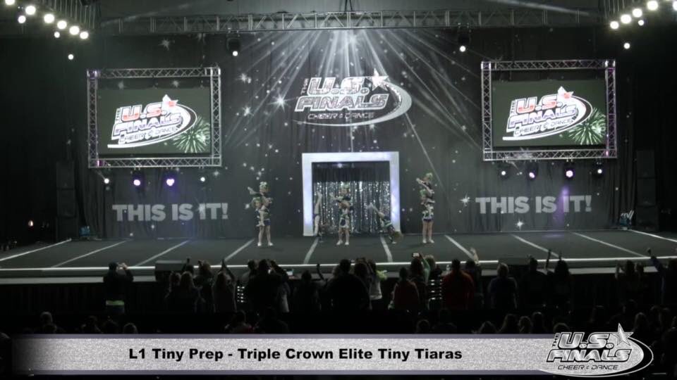 mendy_elam's tweet photo. Congrats Triple Crown Elite Tiny Tiaras  L1 tiny prep @theusfinals champions challenge grand champions #championschallenge https://t.co/Z1fCTiKwSp