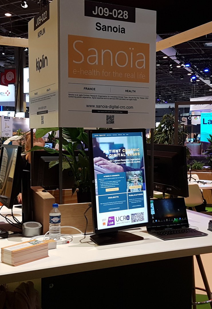 SanoiaFR's tweet photo. La Recherche Clinique se digitalise ! RDV sur OrangeLab #ViVaTech https://t.co/Yk2XgdA3po #OrangeStartup cc @OrangeHCare @AFCROs https://t.co/3hbZXswhMs