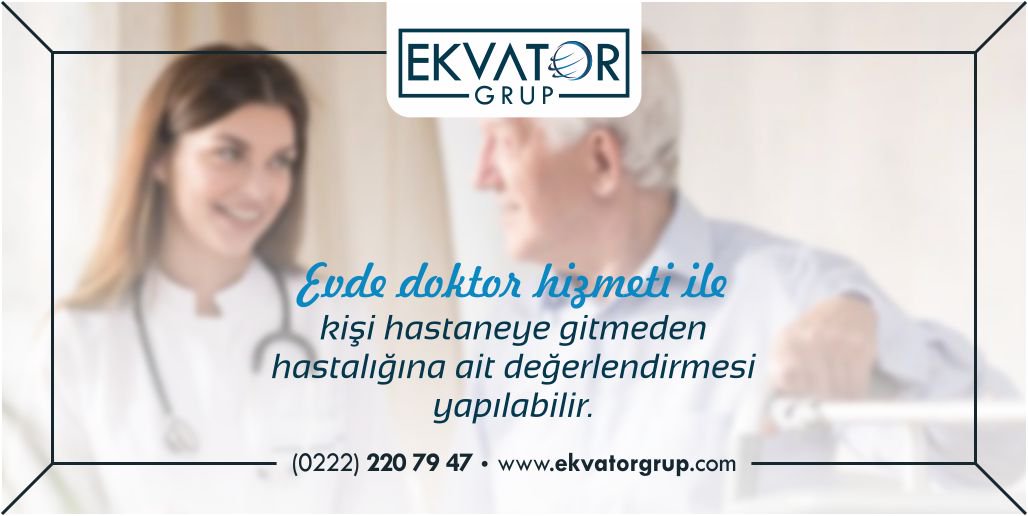 Evde doktor hizmeti ile kişi hastaneye gitmeden hastalığına ait değerlendirmesi yapılabilir.
Detaylı bilgi için;  0222 220 79 47 – ekvatorgrup.com
#evdedoktorhizmeti #sağlık #evdebakımmerkezi #doktor