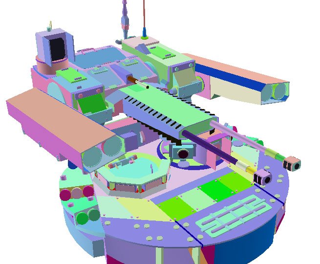 せっかくなので改良して別バージョンにその2.
砲塔部分はだいたい完成 