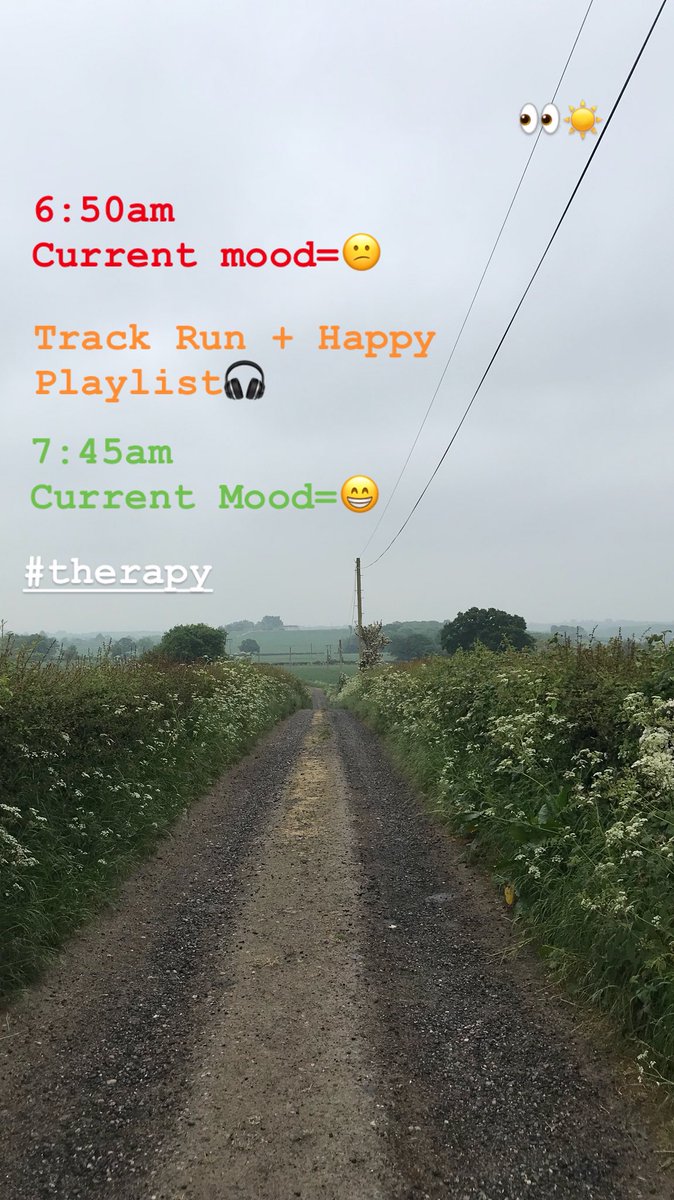 harrietcgraham's tweet photo. 6km run on a grey drizzly morning but so glad i went😁

#fitfam #running #Mindfulness #mentalhealth https://t.co/BfJMgQ6bgP