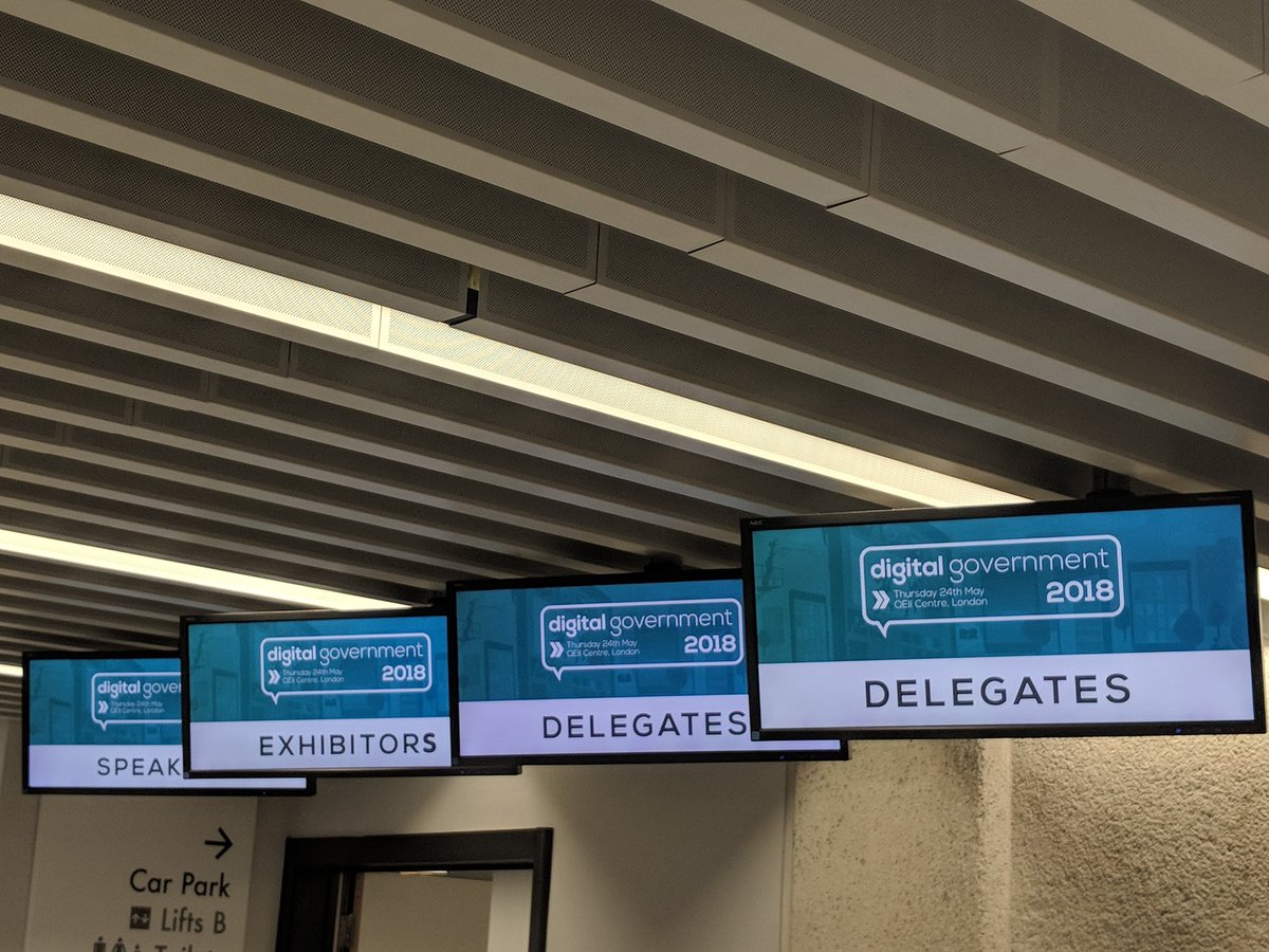 DigiGovExpo's tweet photo. Registration is open! After you've got your badge, make your way up to the 5th floor for networking & breakfast! #DigGov18 https://t.co/HsCxnv0AC2
