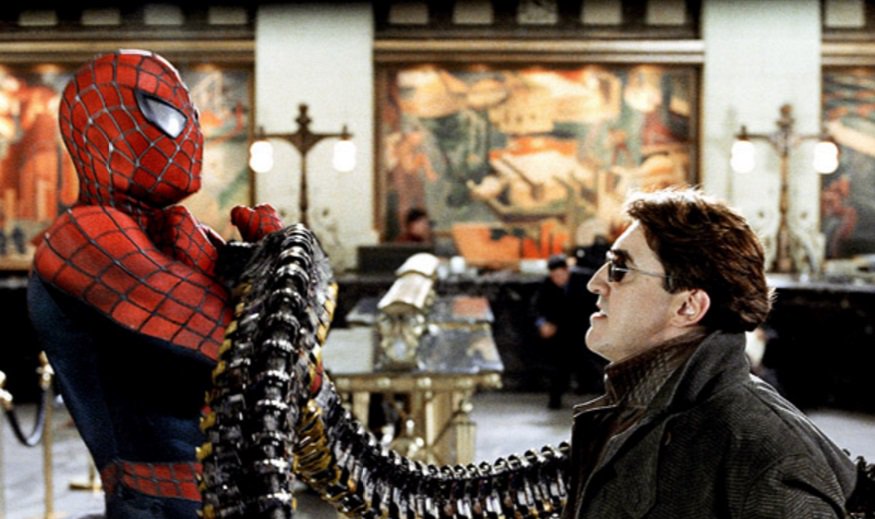 Happy Birthday Octopus!!!! Alfred Molina enfrentandose a Peter Parker en Spiderman 2! 