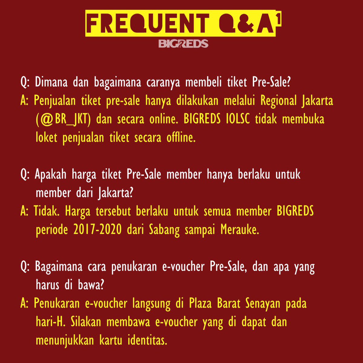 999sclub's tweet photo. #AnakBigreds ada info penting nih https://t.co/SUIjzfzlgj