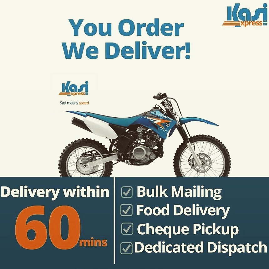 KasiExpressGh's tweet photo. On Time, Every Time, All the Time. Choose Kasi Choose Speed!!

#ThursdayAssurance
#NewPossibilities 
#FatestGrowing 
#LogisticsLastMileProvider 
#YourLogisticsPartner 
#CourierCompany 
#KasiMeansSpeed https://t.co/l8hBQlUjzH