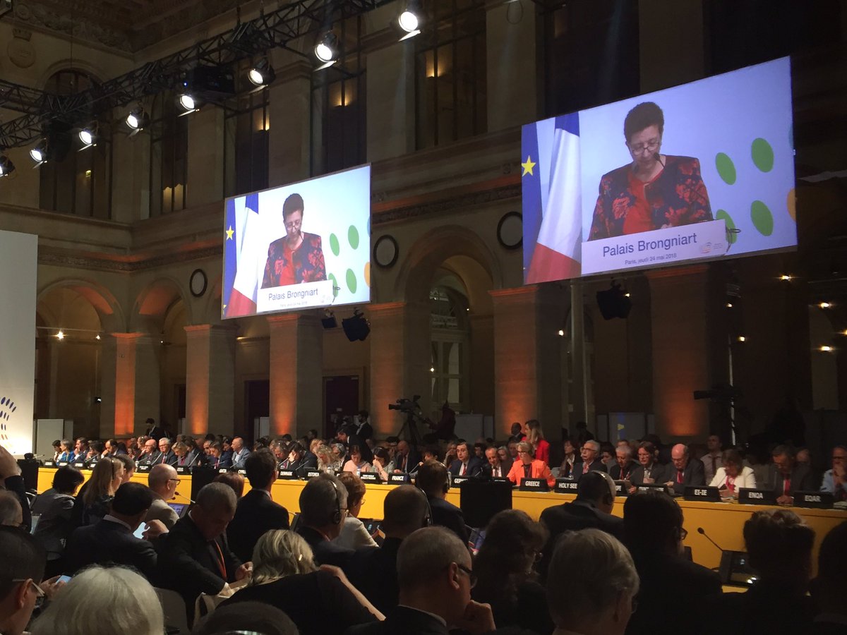 "C’est le savoir qui rend mobile qui rend alerte qui rend réactif" <a href="/VidalFrederique/">Frédérique Vidal</a> <a href="/sup_recherche/">Ministère Enseignement supérieur/Recherche/Espace</a> <a href="/BFUGsecretariat/">EHEA - BFUG</a> #EHEAParis2018 #BolognaProcess