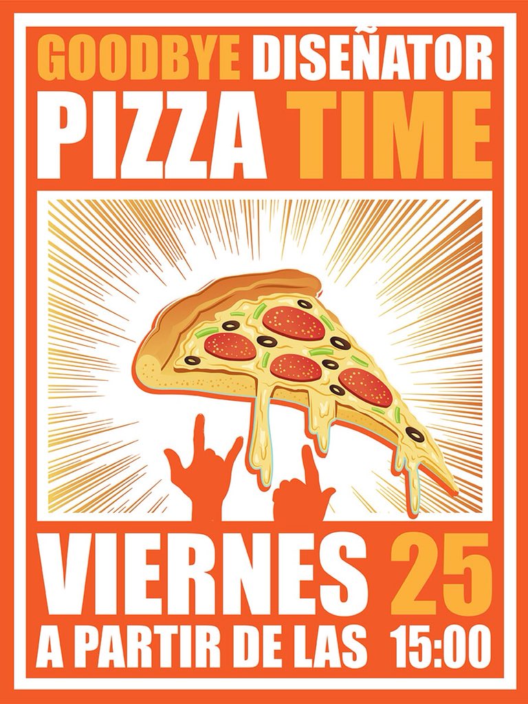 UpplicationDEV's tweet image. Our UX / UI specialist @jalofernandez will say goodbye (after 3 years with us) next Friday with pizza. Nice lunch, sad farewell!
👋🏼
#pizza #diseño #arte #art #artwork #creativity #artist #creative #designer #inspiration #drawing #graphicdesigner #branding #dibujo #sketch #coder