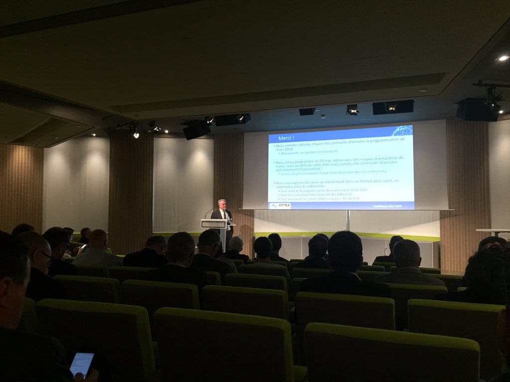 AssociationeSCM's tweet photo. Ouverture de la confèrence par Michel Campion, président #AeSCM https://t.co/elyWdvrbYu
