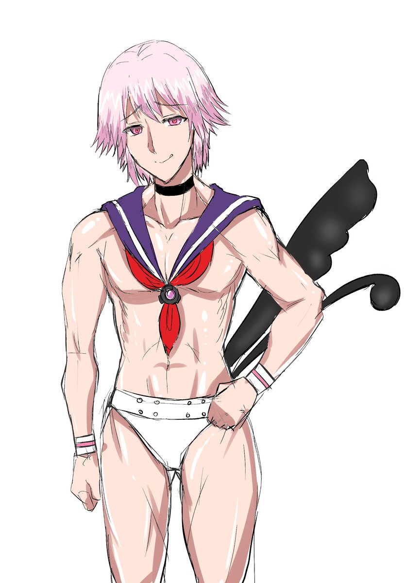 えねの男体イケメン化のデザインが出来ました❤姉の雄猫のアチャが多分そのうち清書してくれるはず…! 