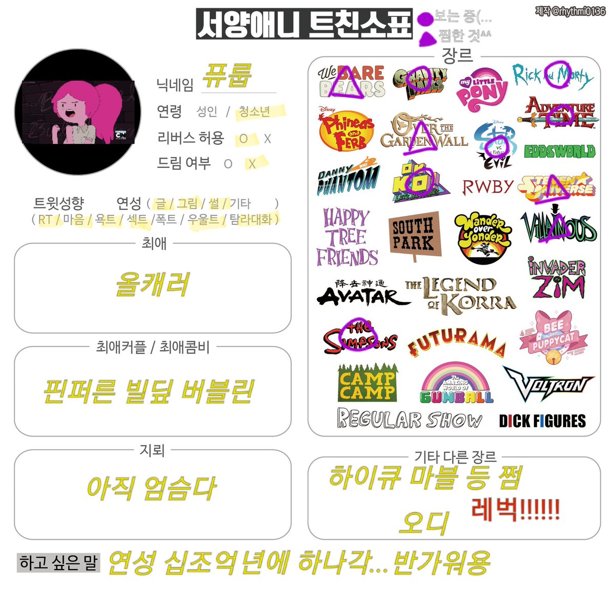 phewdouudo's tweet photo. #서양애니_트친소
앙녕하세용..... 트친소 태어나서 처음 해보는....새럼임미다..... 많이....부끄럽넴요.... 저장공간이 없어서.... 그냥 원래 있는 편집앱으로 했더니....많이 구리네요....ㅎㅎ..... 서양애니 다 살짝살짝만 건드렸었는데 어탐 중력폭포 레벅에 엄청 치얏어요 https://t.co/HW2TQknesN