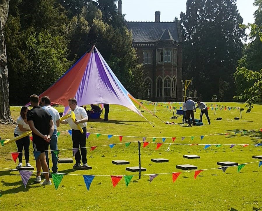 Yesterday our clients took part in a Quest for the Best in the glorious sunshine at the beautiful <a href="/BrownsoverHall/">BrownsoverHallHotel</a>