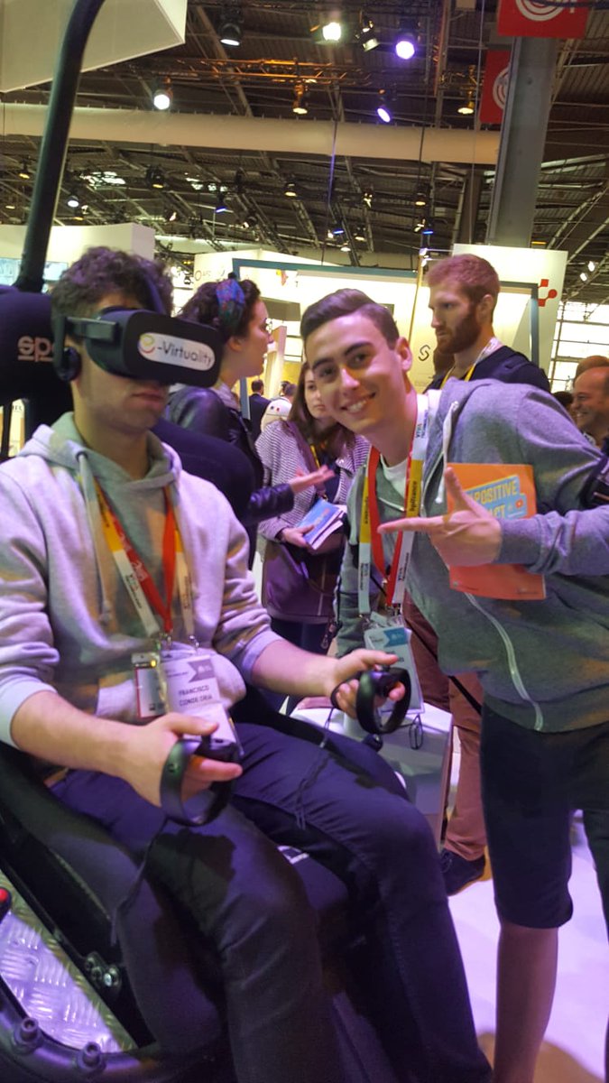 emprendecise's tweet photo. El primer día de @VivaTech no podría ir mejor 😉 
#IA #RealidadVirtual o #Blockchain nos va a faltar tiempo para verlo todo!
#ViajeMasterCISE 🔝 https://t.co/mhGS0FAGJt
