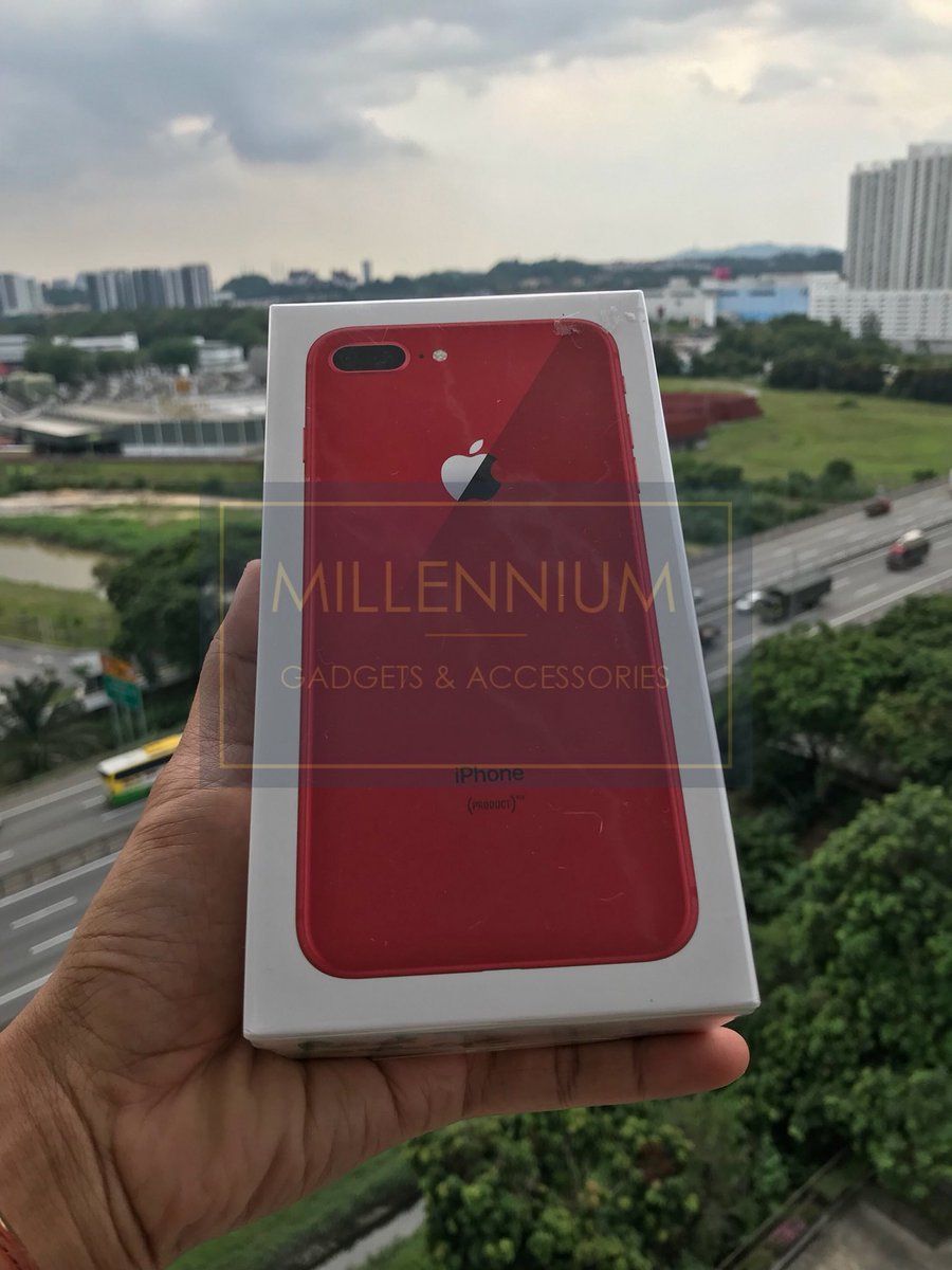 milleniumgadget's tweet photo. Pecah kaca, pecah gelas!
sudah baca, sambarlah iPhone 8 Plus!
HEHEHE
iPhone 8plus 256gb RED MYSET 
New Warranty tak aktif lagi!
Harga Market skrg RM4899
kita nak bagi promosi sempena nak raya untuk iphone 8plus ni HANYA RM4599!
JIMAT RM300 woi!
#iphone8plusred #myset https://t.co/lVgPkhUoEb