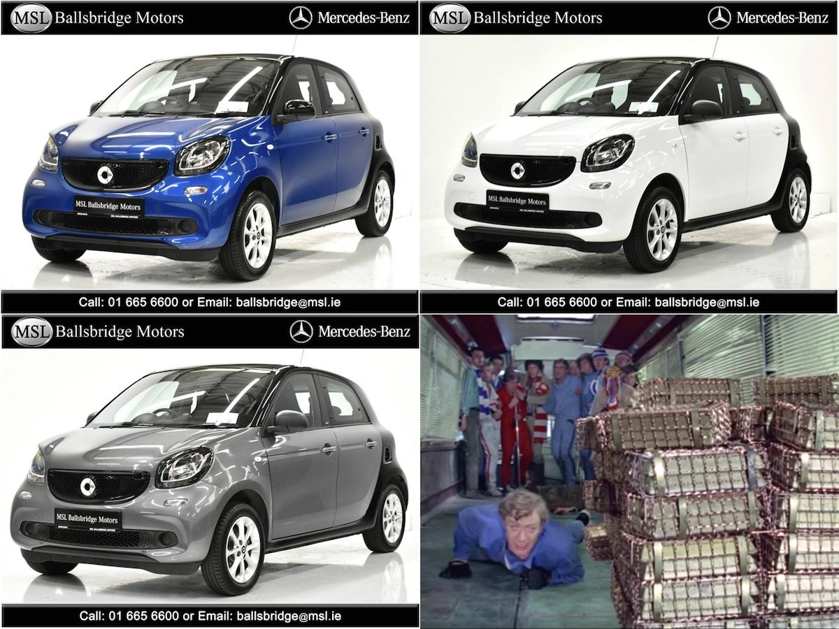 Ballsbridge Motors on Twitter: "The #ItalianJob just got a little more