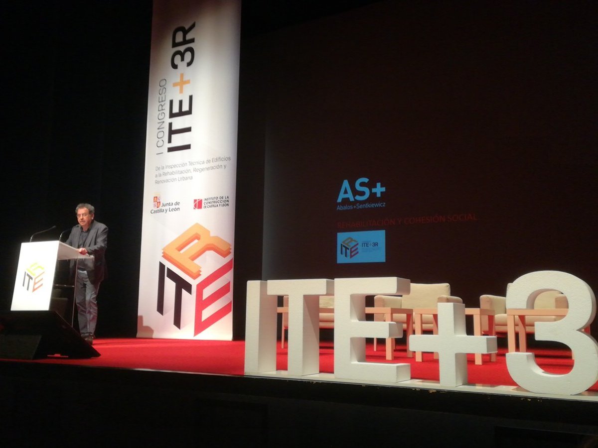 Iñaki Abalos abre la segunda sesión del Congreso ITE+3R