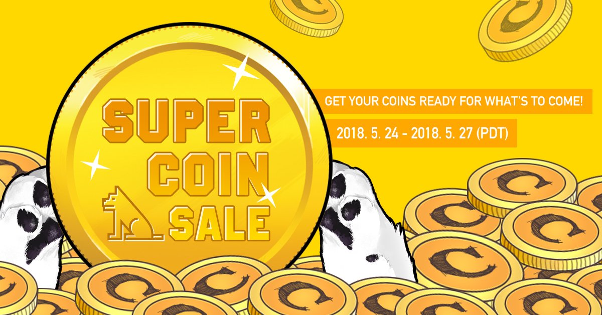 LezhinComics_US's tweet photo. #superdiscount #limitedtime #coinsale #4daysonly
⚱️Get Coins for up to 30% OFF the original price!
⚱️For a limited time only: 2018. 5. 24 - 5. 27 (PDT)
▶️https://t.co/blwMzzI40Q https://t.co/4VaYrYrsvQ