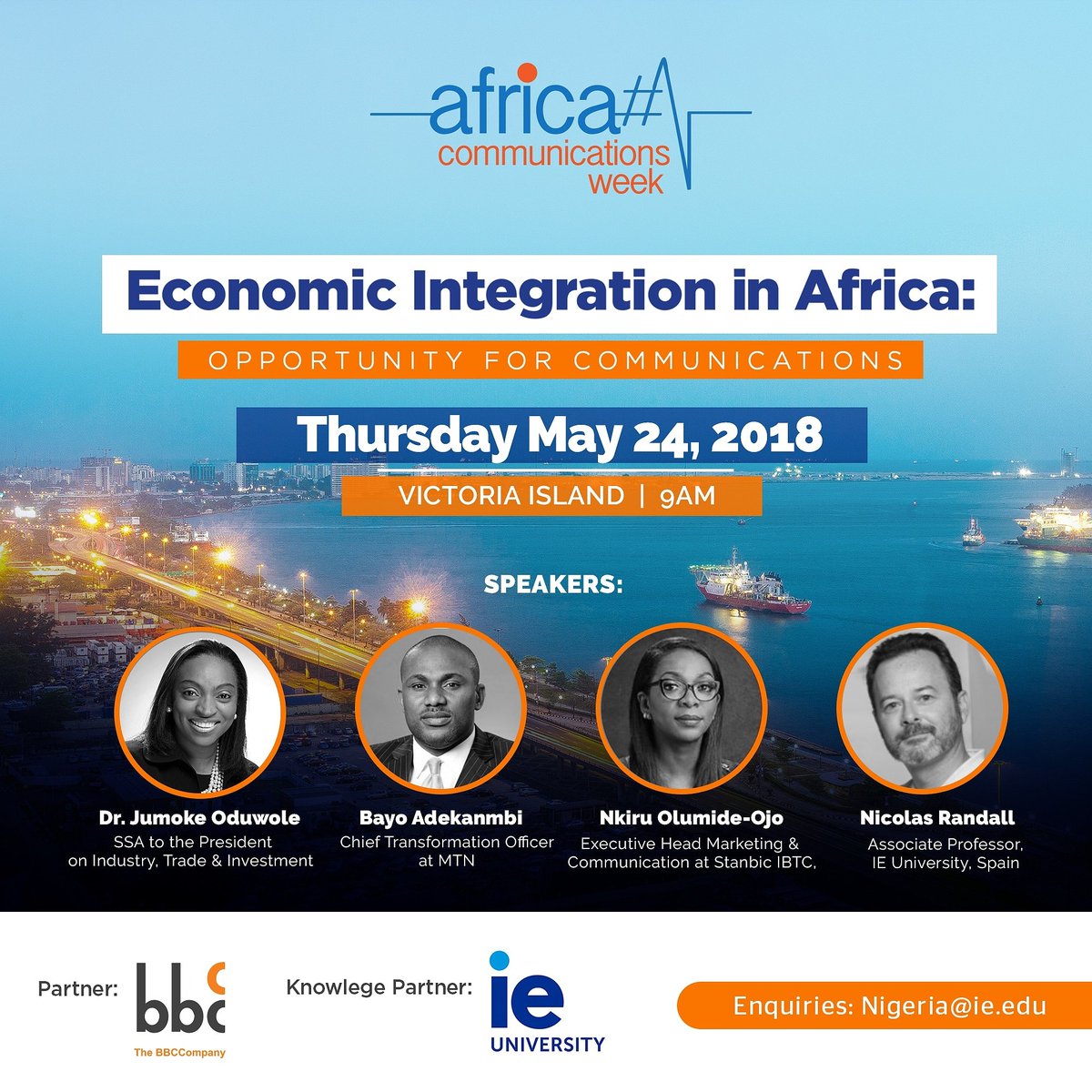 eniolah's tweet photo. Getting ready!! #AfricaCommsWeek #ACWLagos https://t.co/mXWUpMGQ7k