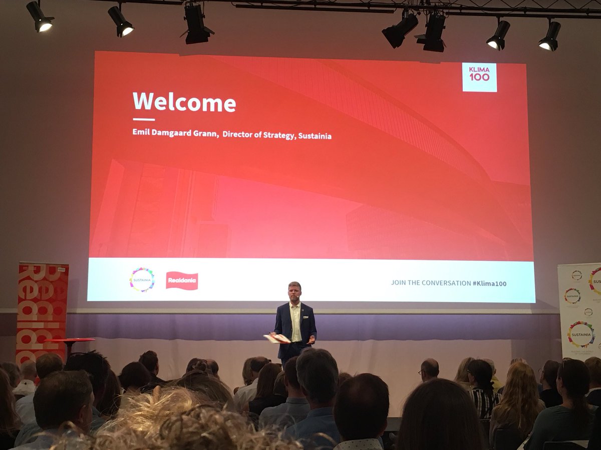 CKICNordic's tweet image. Why are we here? To share and scale the best solutions to tackle #climatechange. #Klima100