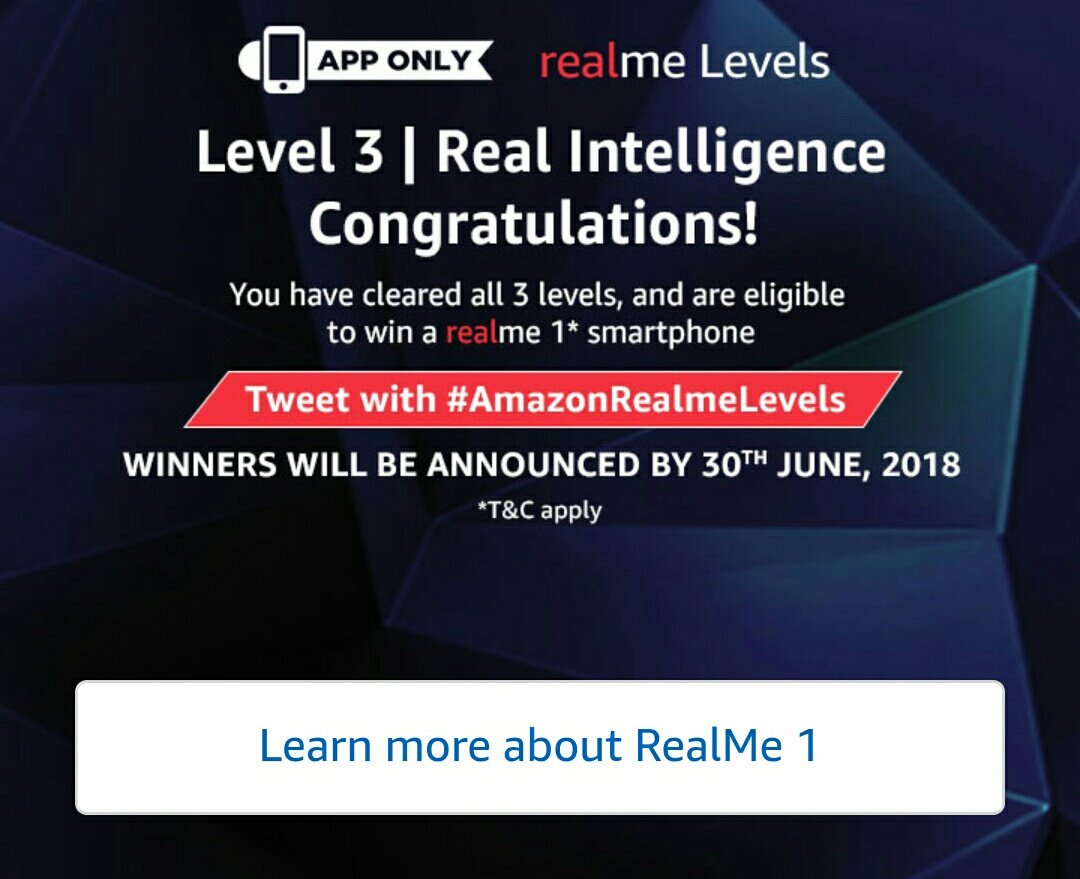 #AmazonRealmeLevels The mob looks promising for the specs and price..... Try out @soorya_214 @itz_RG13 @iamISD @Shawarmaboy_17