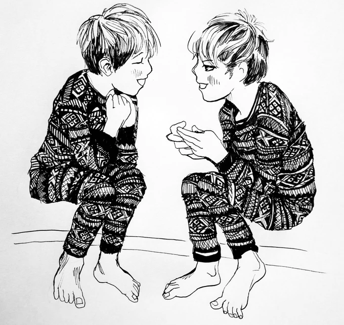 某双子 