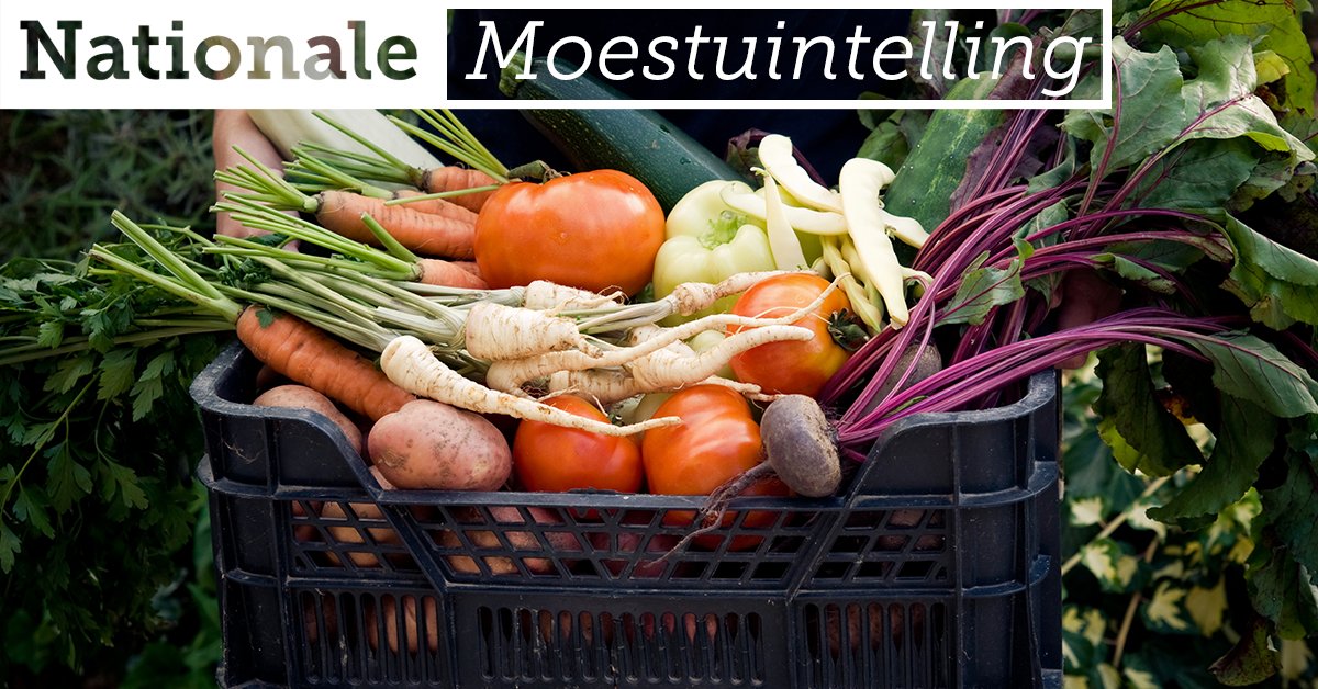 We houden je nog heel even in spanning, maar de uitslag van de Nationale Moestuintelling komt eraan! Had jij ook meegedaan?