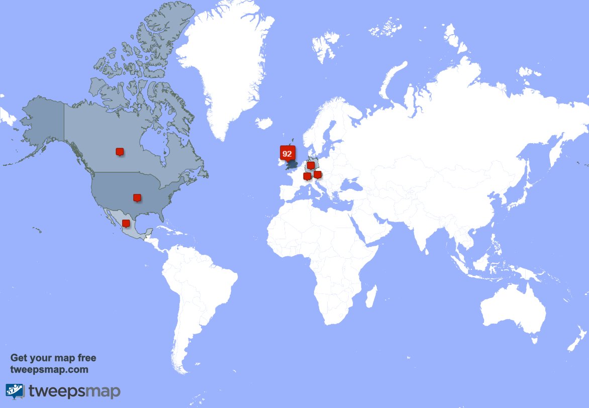 SHU_STACK's tweet photo. I have 1 new followers from UK. last week. See https://t.co/CCQvFryosq https://t.co/ZG8jgVZmHn