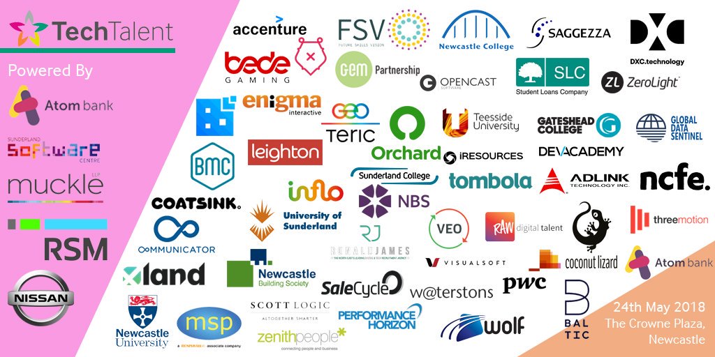 SunCollJake's tweet photo. If Twitter is to be believed I think everyone in the #NorthEast is going to #TechTalent2018 today! Cant wait to see you all there! Keep an eye out for @NextGenSun and @SC_Computing https://t.co/HIcIdkj9AL