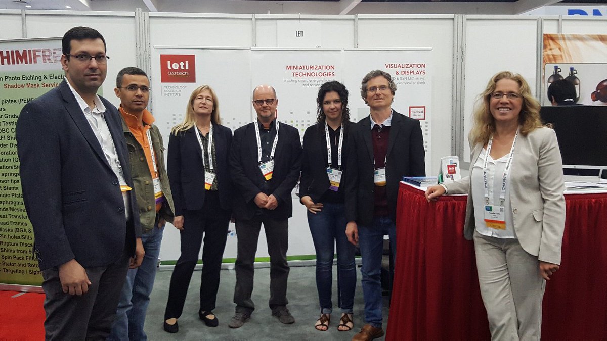 CEA_Leti's tweet image. Meet @CEA_Leti Team #DisplayWeek18, booth 1512! Discuss your display needs.
