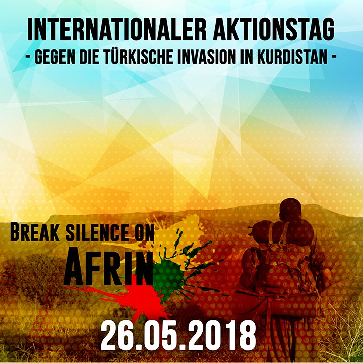 civaka_azad's tweet photo. Internationaler #Aktionstag gegen die türkische Invasion in Kurdistan
Liste: https://t.co/9vOrb5cgak
#TwitterKurds #StopTurkeysInvasion #Rojava #SDF https://t.co/2rktSkKr83